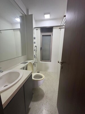 Bathroom in 4 BHK Apartment at The Wadhwa The Address, Ghatkopar West – for Rent