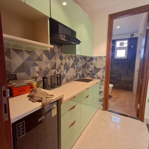 Kitchen in Studio Builder Floor at Sector 45 – for Rent
