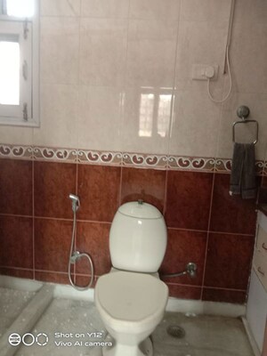 Bathroom in 3 BHK Builder Floor at Malviya Nagar – for Rent
