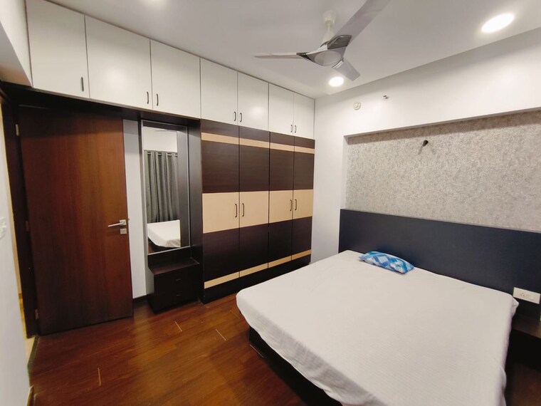 Bedroom, lodha-belmondo 2 Bedroom 1000 Sq.Ft. Apartment In Gahunje Pune 10205724