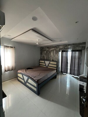 Living Room in 3 BHK Apartment at Frontline Seven, Kokapet – for Sale