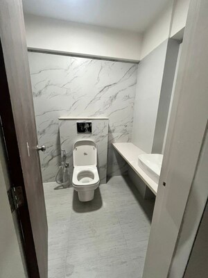 Bathroom in 3 BHK Apartment at Swastik Park, Chembur – for Rent