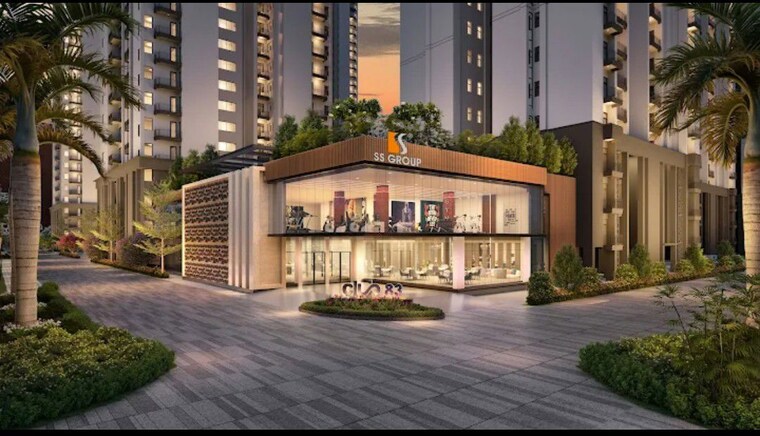 Exterior View, ss-cendana 3 Bedroom 1450 Sq.Ft. Apartment In Sector 83 Gurgaon 10205757
