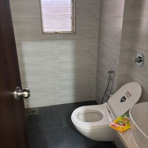 Bathroom in 3 BHK Apartment at Mulund West – for Rent