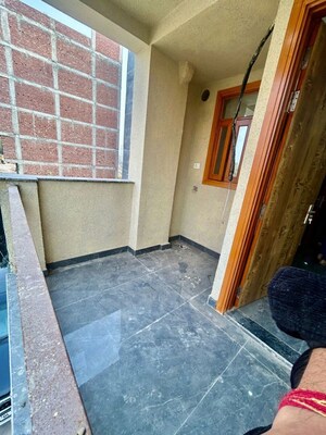 Balcony in 2.5 BHK Builder Floor at Chattarpur – for Rent