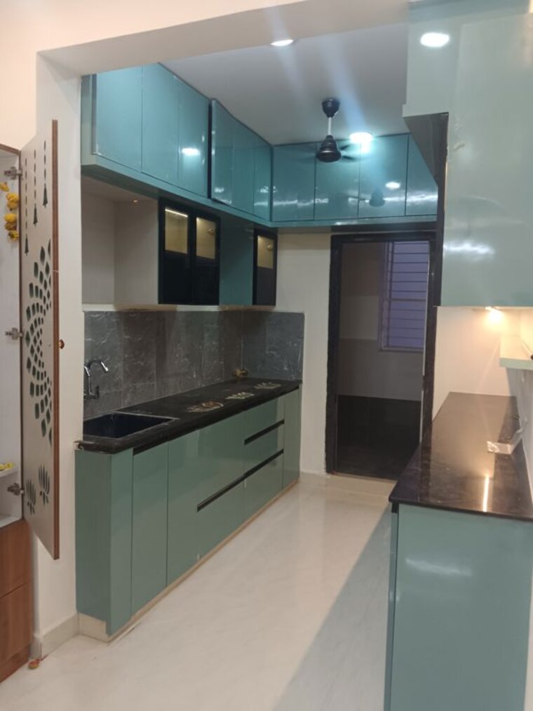 Kitchen, puppalaguda 2 Bedroom 1400 Sq.Ft. Apartment In Puppalaguda Hyderabad 10205780