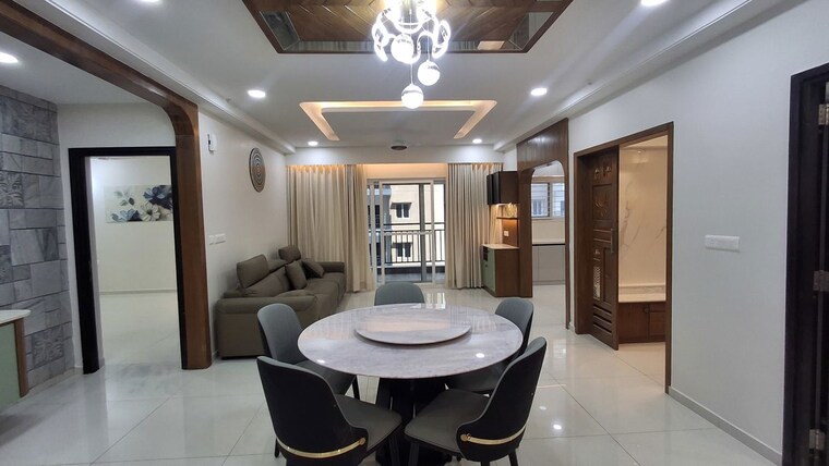 Master Bedroom, narsingi 3 Bedroom 2335 Sq.Ft. Apartment In Narsingi Hyderabad 10122124