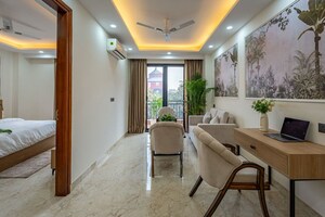 Balcony in 2 BHK Builder Floor at Sector 46 – for Rent