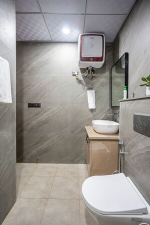 Bathroom in 2 BHK Builder Floor at Sector 45 – for Rent