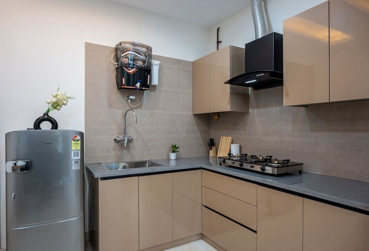 Kitchen, sector 45 2 Bedroom 1389 Sq.Ft. Builder Floor In Sector 45 Gurgaon 10205803