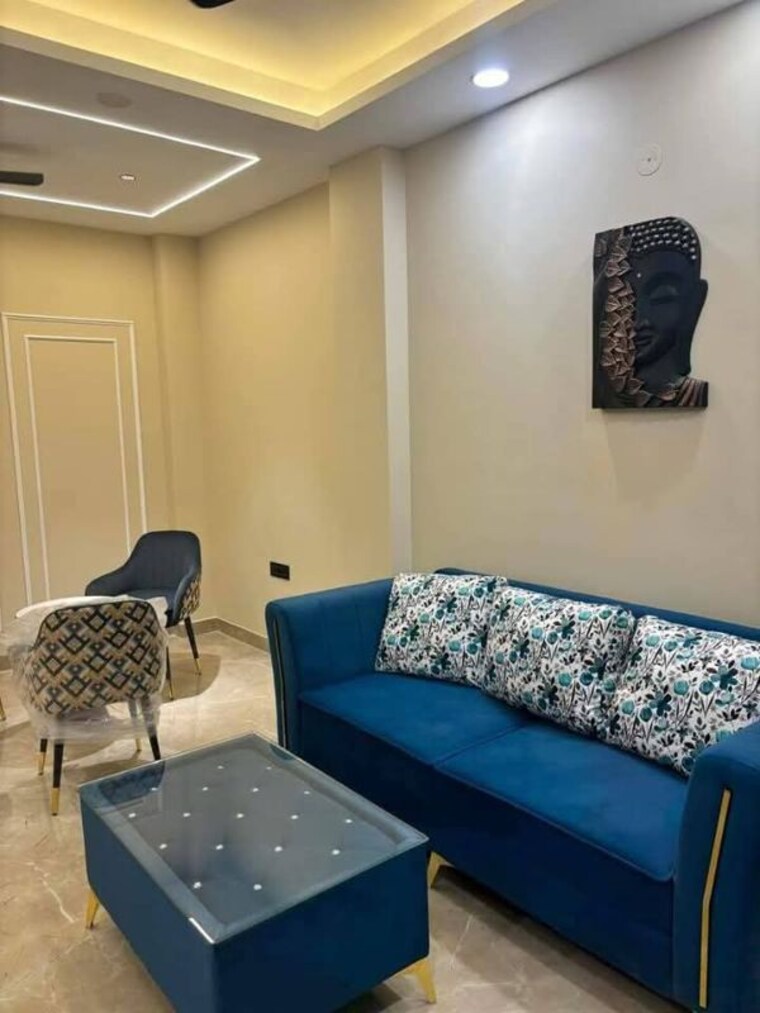 Living Room, ip extension 3 Bedroom 1250 Sq.Ft. Apartment In Ip Extension Delhi 10205841