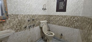 Bathroom in 1 BHK Builder Floor at Pandav Nagar – for Rent