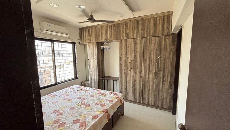 Bedroom, sonigara-omega-paradise 2 Bedroom 1000 Sq.Ft. Apartment In Wakad Pune 10205872