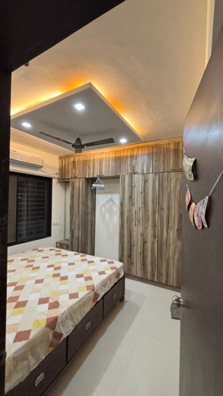 Bedroom, sonigara-omega-paradise 2 Bedroom 1000 Sq.Ft. Apartment In Wakad Pune 10205872