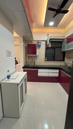Kitchen in 2 BHK Apartment at Sonigara Omega Paradise, Wakad – for Rent