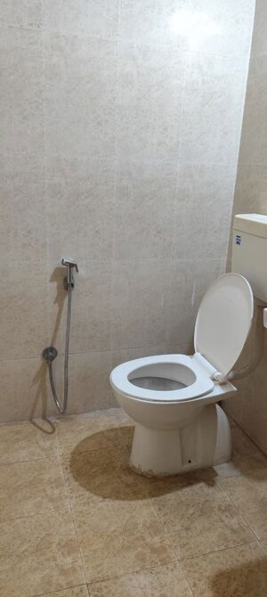 Bathroom in 3 BHK Apartment at Manav Silver Skyscapes, Wakad – for Rent