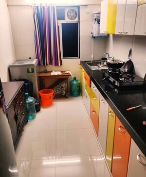Kitchen in 1 BHK Apartment at Hiranandani Gardens, Powai – for Rent