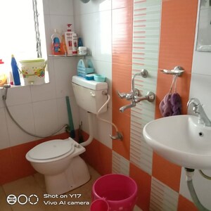 Bathroom in 2 BHK Apartment at Cbd Belapur Sector 11 – for Rent