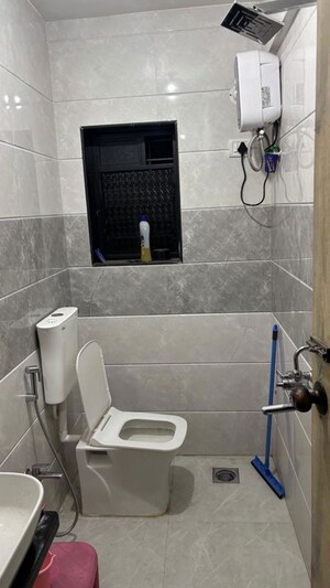 Bathroom in 2 BHK Apartment at Cbd Belapur Sector 11 – for Rent