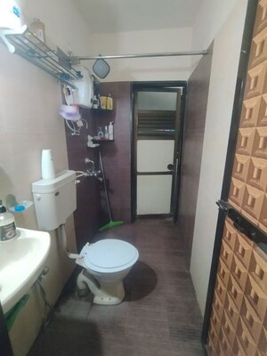 Bathroom in 2 BHK Apartment at Waghbil – for Sale