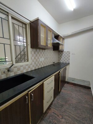 Kitchen in 2 BHK Builder Floor at Shiva Residency, Domlur – for Rent