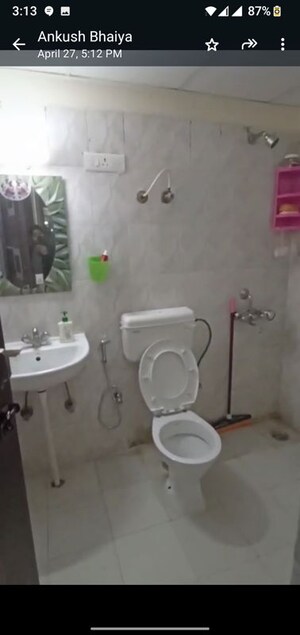 Bathroom in 2 BHK Apartment at MGI Gharaunda, Raj Nagar Extension – for Sale