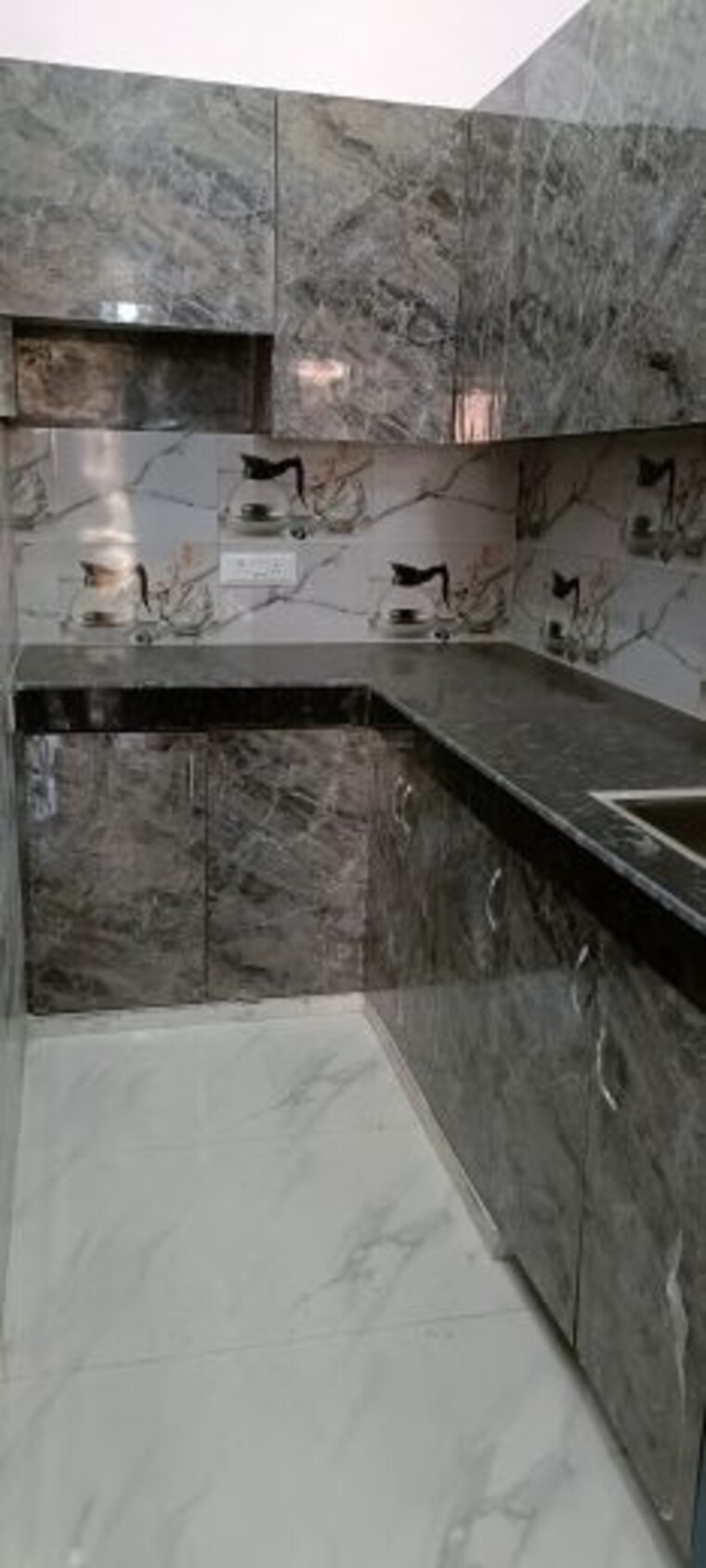 Kitchen, akash nagar 2.5 Bedroom 60 Sq.Yd. Independent House In Akash Nagar Ghaziabad 10206027