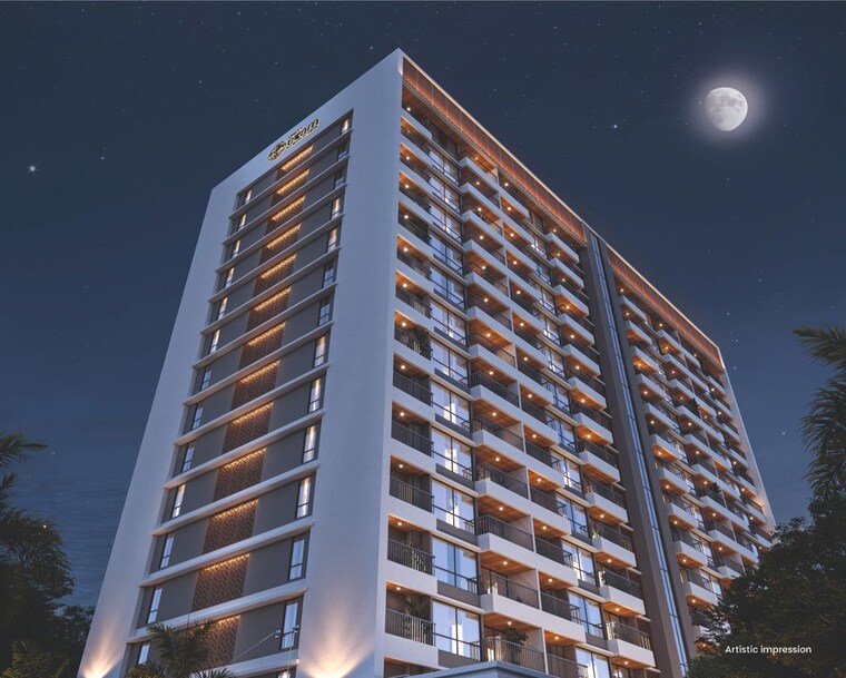 Exterior View, punawale 2 Bedroom 807 Sq.Ft. Apartment In Punawale Pune 10206036