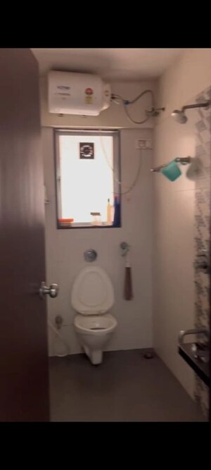 Bathroom in 2 BHK Apartment at Dhanesh SukhVilla, Goregaon West – for Rent