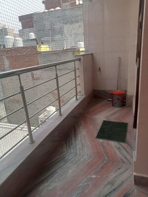 Balcony in 1.5 BHK Builder Floor at Sant Nagar – for Rent