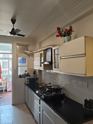 Kitchen in 3.5 BHK Builder Floor at Sector 4 – for Rent