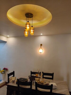 Dining area in 3.5 BHK Builder Floor at Sector 4 – for Rent