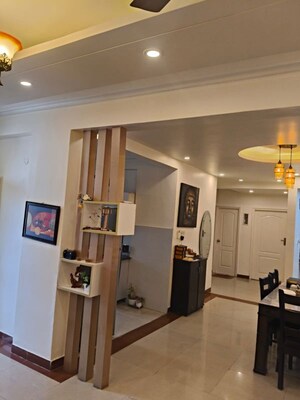 Living Room in 3.5 BHK Builder Floor at Sector 4 – for Rent