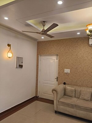 Living Room in 3.5 BHK Builder Floor at Sector 4 – for Rent