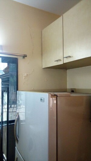 Kitchen in 1 BHK Apartment at Suraj Our Lady Of Lourdes CHS, Mahim West – for Rent