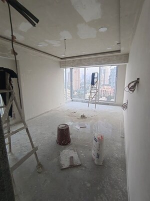 Bathroom in 3 BHK Apartment at Mahim West – for Rent