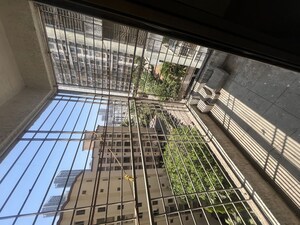 Balcony in 3 BHK Apartment at Raheja Serenity, Kandivali East – for Rent