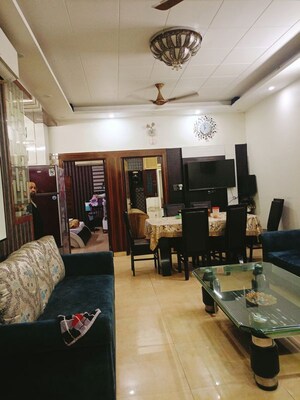 Living Room in 2 BHK Builder Floor at Niti Khand – for Rent