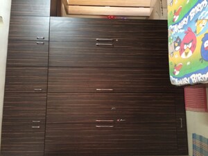 Bedroom in 3 BHK Apartment at Adi Skyline Apartments, Wakad – for Rent