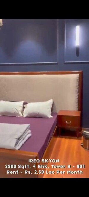 Furnished Amenities in 4 BHK Apartment at Ireo Skyon, Sector 60 – for Rent