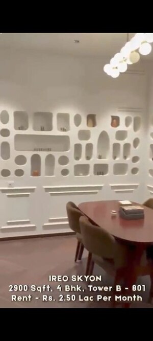 Kitchen in 4 BHK Apartment at Ireo Skyon, Sector 60 – for Rent