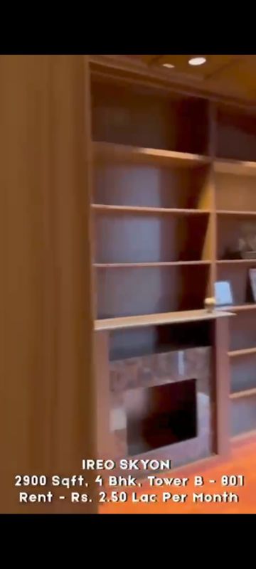 4 BHK + Servant Room Apartment For Rent in Ireo Skyon
