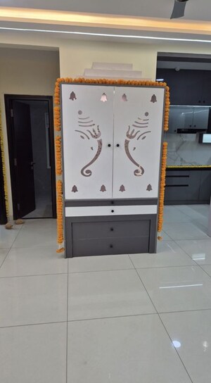 Bathroom in 3 BHK Apartment at Aparna Zenon, Puppalaguda – for Rent