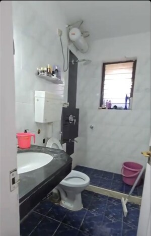 Bathroom in 2 BHK Builder Floor at Karia Konark Valentine, Viman Nagar – for Rent