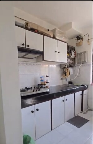 Kitchen in 2 BHK Builder Floor at Karia Konark Valentine, Viman Nagar – for Rent