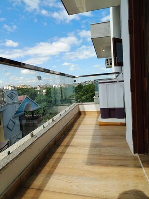 Balcony in 2 BHK Apartment at Freedom Fighters Enclave – for Rent