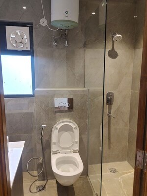 Bathroom in 3 BHK Apartment at Suncity Vatsal Valley, Gwal Pahari – for Rent