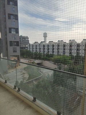 Balcony in 3 BHK Apartment at Suncity Vatsal Valley, Gwal Pahari – for Rent