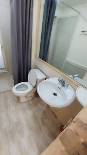 Bathroom in 2 BHK Apartment at Hiranandani Meadows, Manpada – for Rent