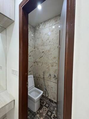 Bathroom in 2 BHK Builder Floor at Dwarka Mor – for Rent